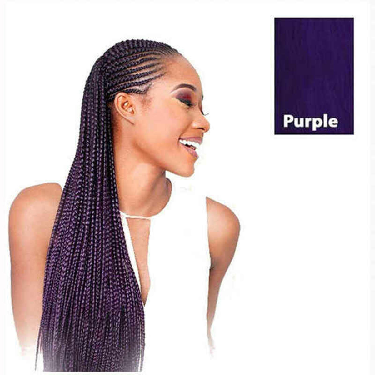 Extensions til håret X-Pression 208,28 cm Lilla pelo sintetico